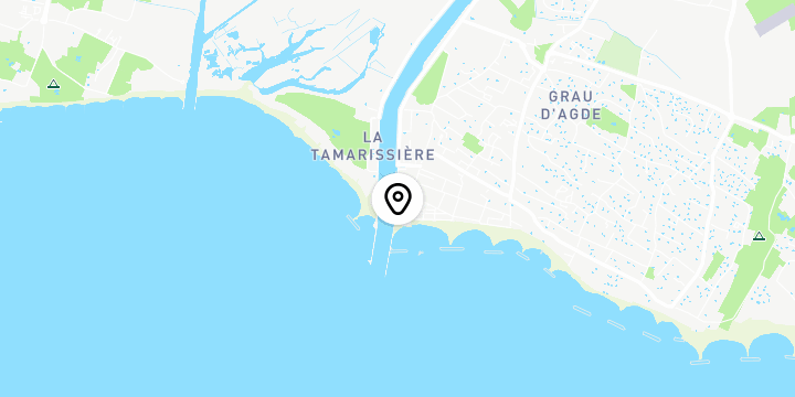 Géolocalisation de Les Bateaux Agathois Grau d'Agde