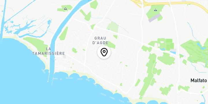 Géolocalisation de FEUX D’ARTIFICE 2023 - Le Grau d’Agde - La Tamarissière