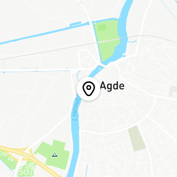 Géolocalisation de Place de la Marine - Agde