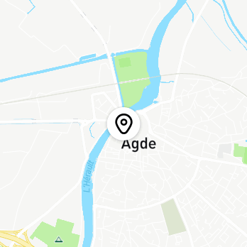 Géolocalisation de Ancien palais épiscopal d'Agde