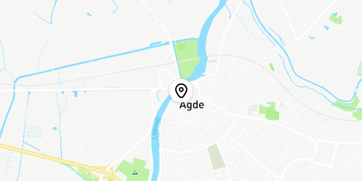 Géolocalisation de Ancien palais épiscopal d'Agde