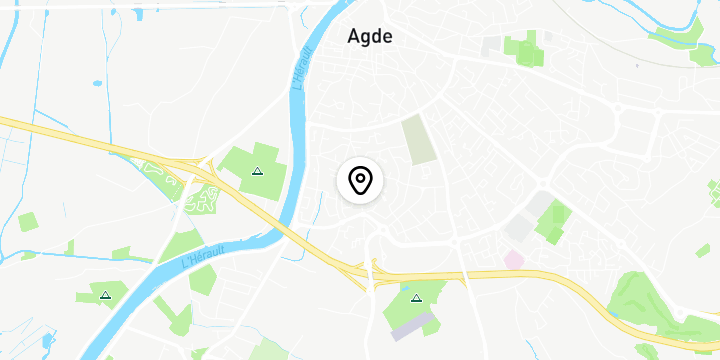 Géolocalisation de Sculptures dans la ville - Art Lab City 2026 à Agde