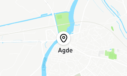 Géolocalisation de Parking de la Calade - Agde