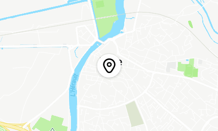 Géolocalisation de Place du Jeu de Ballon - Agde