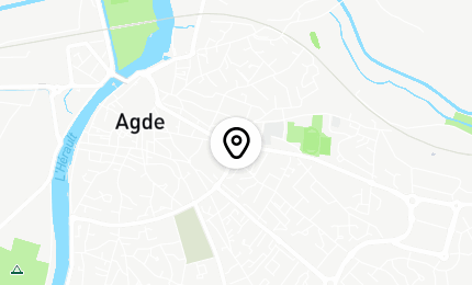 Géolocalisation de Fleuriste L'Atelier des Nymphes Agde