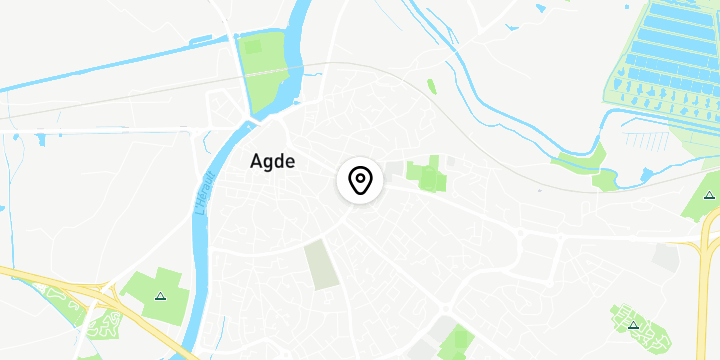 Géolocalisation de Fleuriste L'Atelier des Nymphes Agde