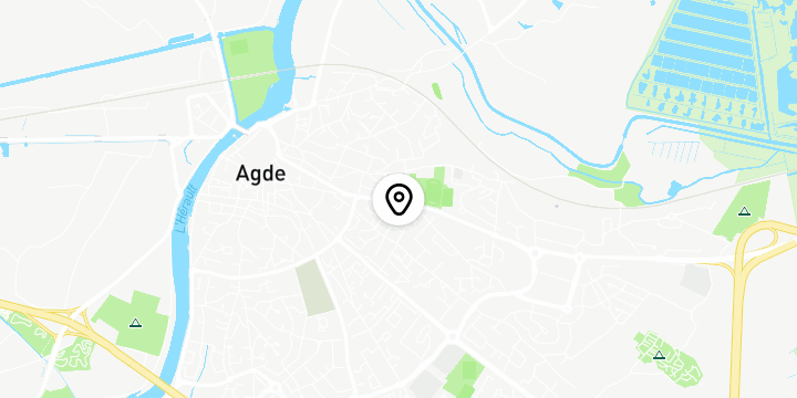 Géolocalisation de Pacull Immobilier Agde