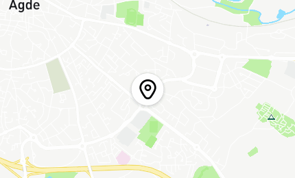 Géolocalisation de BUT Agde
