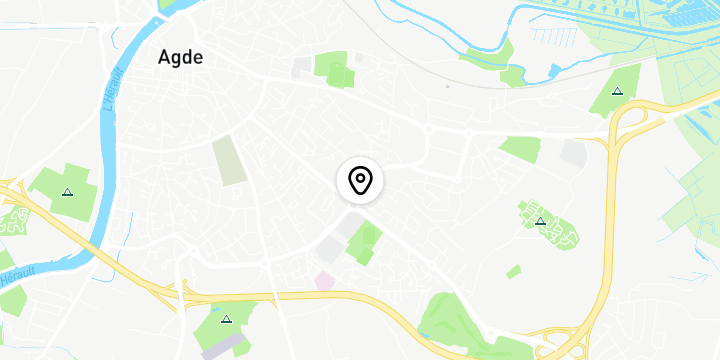 Géolocalisation de BUT Agde