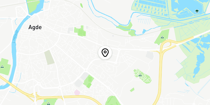 Géolocalisation de Intermarché Hyper Agde
