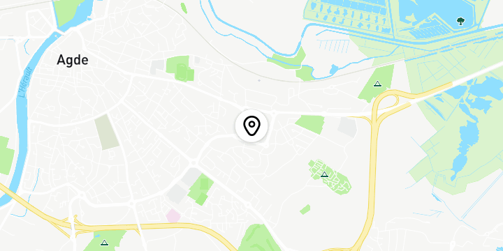 Géolocalisation de Kiabi Agde