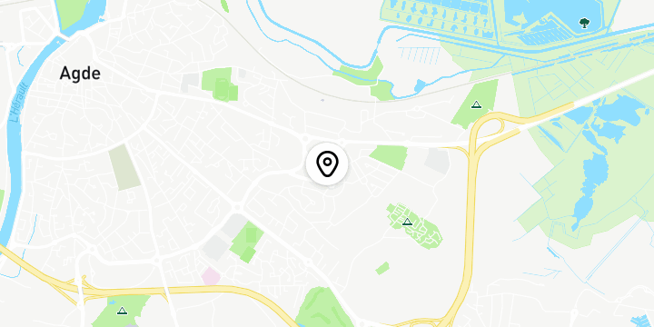 Géolocalisation de Espace Vision Agde