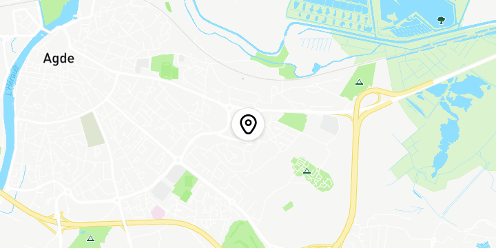 Géolocalisation de Decathlon Essentiel Agde