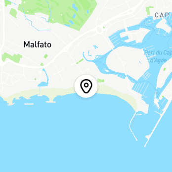 Géolocalisation de Feu d'artifice 14 juillet Cap d'Agde 2024