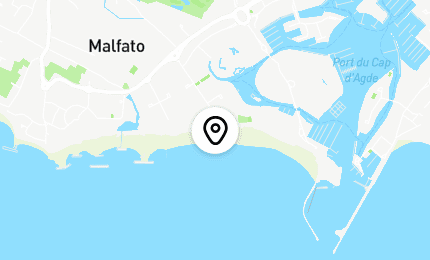 Géolocalisation de Feu d'artifice 14 juillet Cap d'Agde 2024