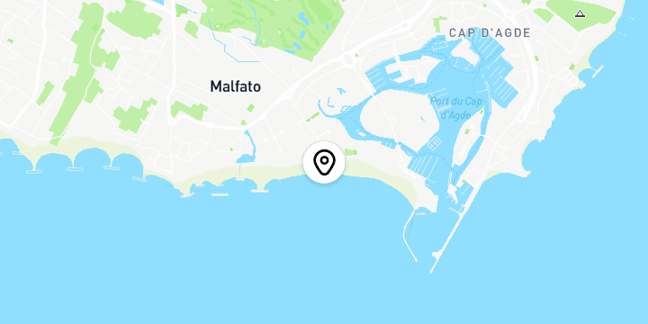 Géolocalisation de Feu d'artifice 14 juillet Cap d'Agde 2024