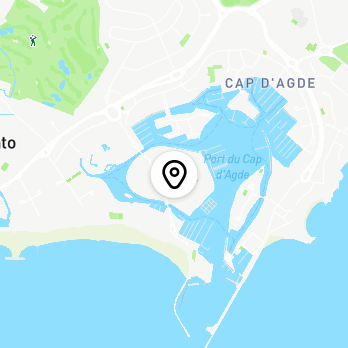 Géolocalisation de Tarif réduit Luna Park Cap d'Agde