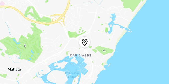 Géolocalisation de Les Chevaliers du Fiel aux Arènes du Cap d'Agde