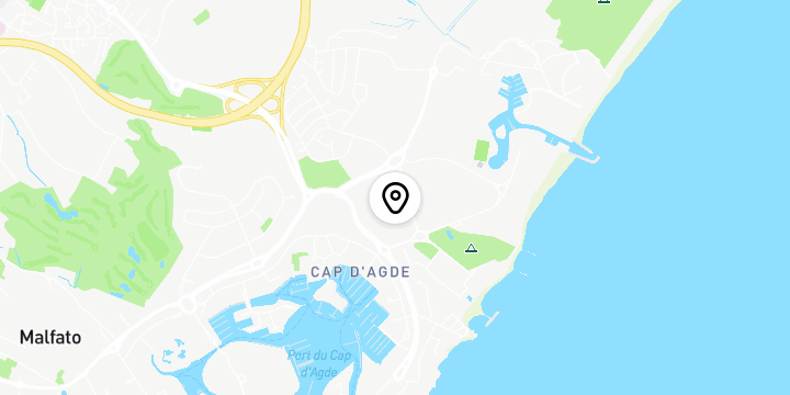 Géolocalisation de École maternelle Jules Verne - Le Cap d'Agde
