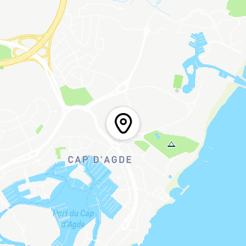 Géolocalisation de Parking de l'allée René Cabanes - Le Cap d'Agde