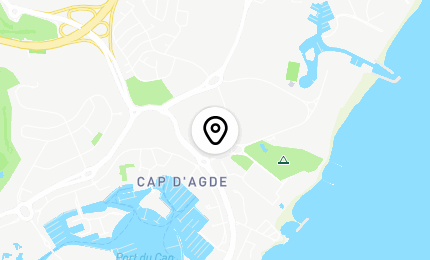 Géolocalisation de Parking de l'allée René Cabanes - Le Cap d'Agde