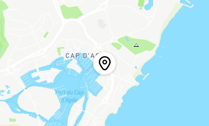 Géolocalisation de La Poste - Bureau de poste - Le Cap d'Agde