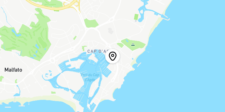 Géolocalisation de La Poste - Bureau de poste - Le Cap d'Agde