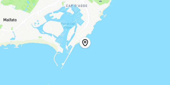 Géolocalisation de Visite guidée : Le Cap d'Agde entre terre et mer