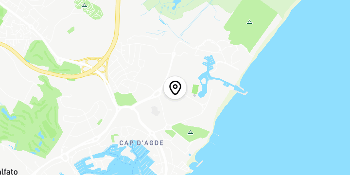 Géolocalisation de Visite guidée balade entre pinède et architecture du XXe siècle au Cap d'Agde