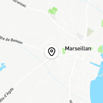 Géolocalisation de Carrefour Market Marseillan