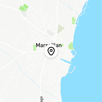 Géolocalisation de Église Saint-Jean-Baptiste - Marseillan