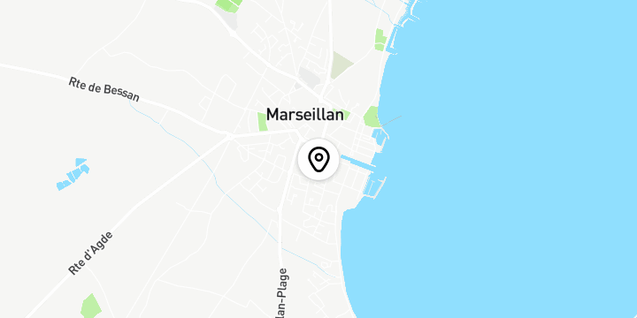 Géolocalisation de La Poste Marseillan
