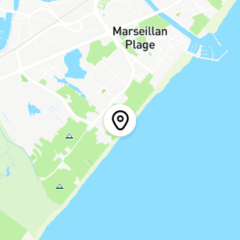 Géolocalisation de Activités sur la Plage Marseillan 2024