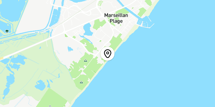 Géolocalisation de Activités sur la Plage Marseillan 2024
