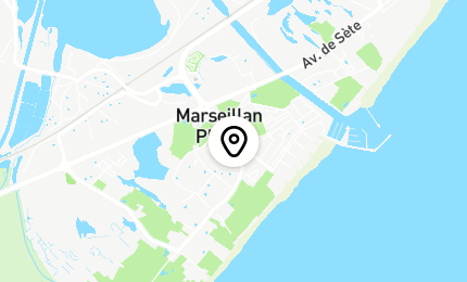 Géolocalisation de Grande Braderie Marseillan Plage 2024
