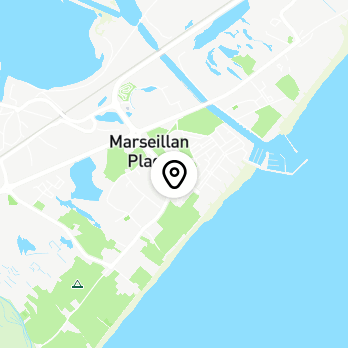 Géolocalisation de Grande Braderie Marseillan Plage 2025