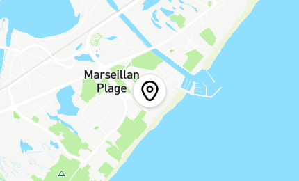 Géolocalisation de Marché Nocturne à Marseillan Plage