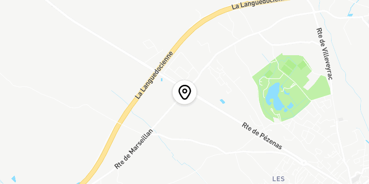 Géolocalisation de La Balade des cépages au Domaine Saint-André à Mèze