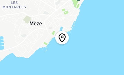 Géolocalisation de Observation de l'éclipse solaire 2026 au port de Mèze