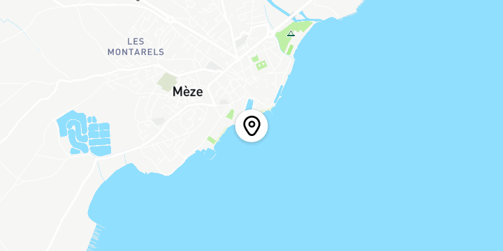 Géolocalisation de Observation de l'éclipse solaire 2026 au port de Mèze