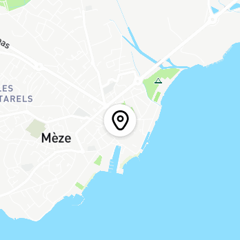 Géolocalisation de Marché du jeudi et du dimanche à Mèze