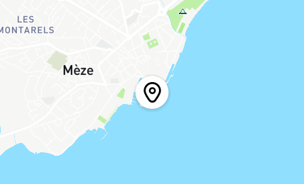 Géolocalisation de Mardis Beach - tournois de sports sur sable à Mèze