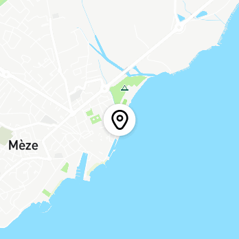 Géolocalisation de Concours de pétanque de la Fête de Mèze 2026 au boulodrome de la Parée