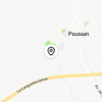 Géolocalisation de Collines de la Moure - Poussan