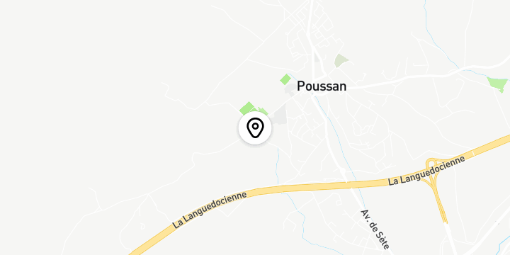 Géolocalisation de Collines de la Moure - Poussan