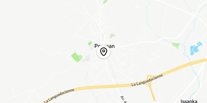 Géolocalisation de Salle Jean Théron - Poussan