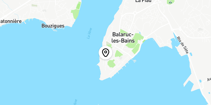 Géolocalisation de Matchs de football à domicile à Balaruc-les-Bains