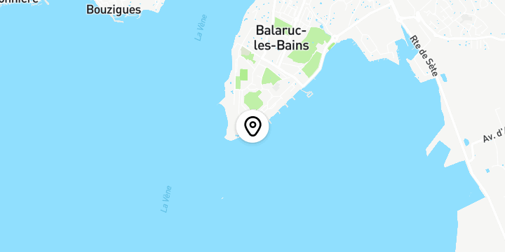 Géolocalisation de Matinale Sport-Santé aux Thermes de Balaruc-les-Bains