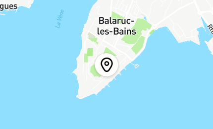 Géolocalisation de Parking du Mail - Balaruc-les-Bains