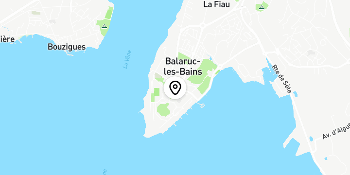Géolocalisation de L'Adresse Immobilier - Balaruc-les-Bains